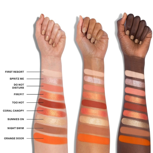 Morphe Heatseeker Eyeshadow Palette One Size Orange Gold Warm Tones - Picture 3 of 6